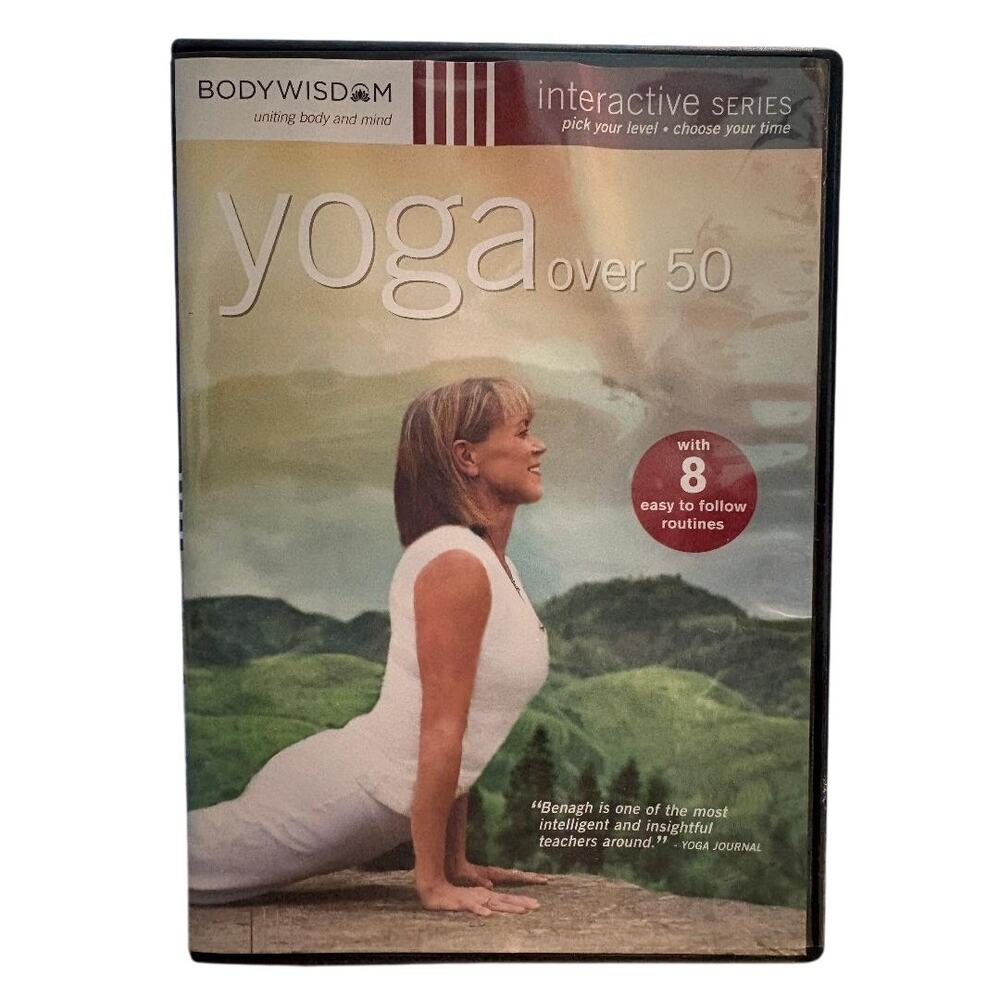 Yoga Over 50   Barbara Benagh Body Wisdom  DVD  2015